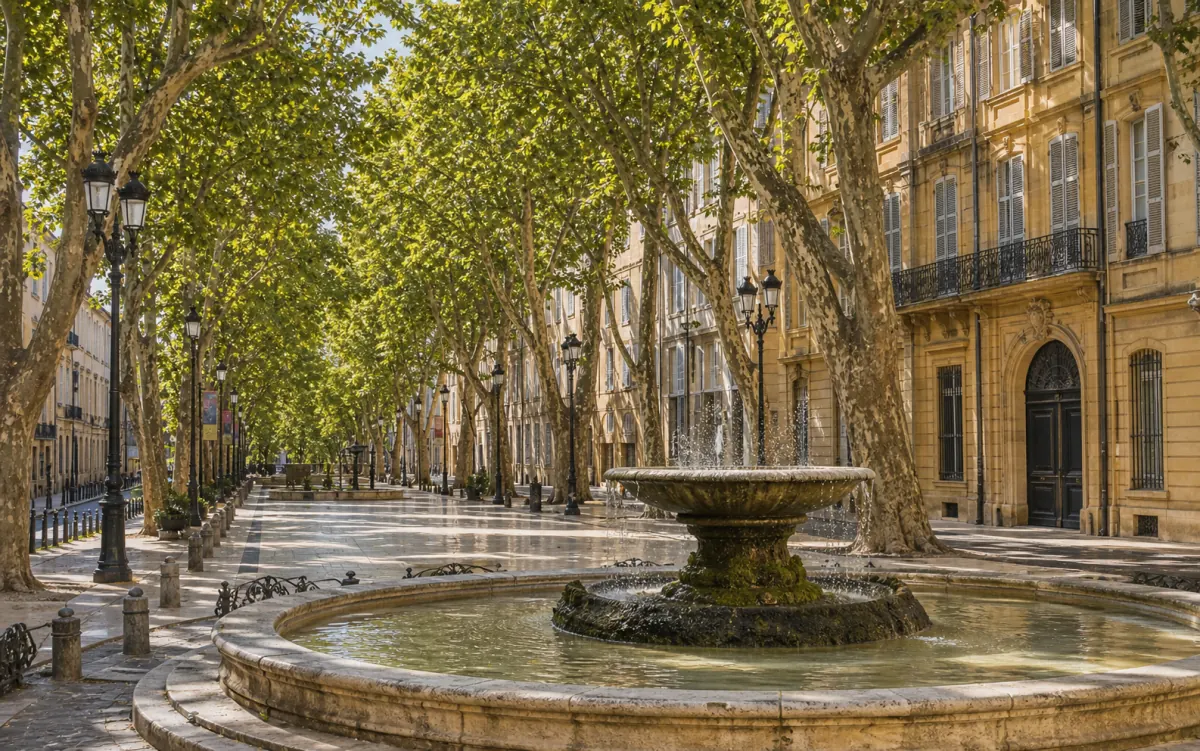 Vue de Aix-en-Provence