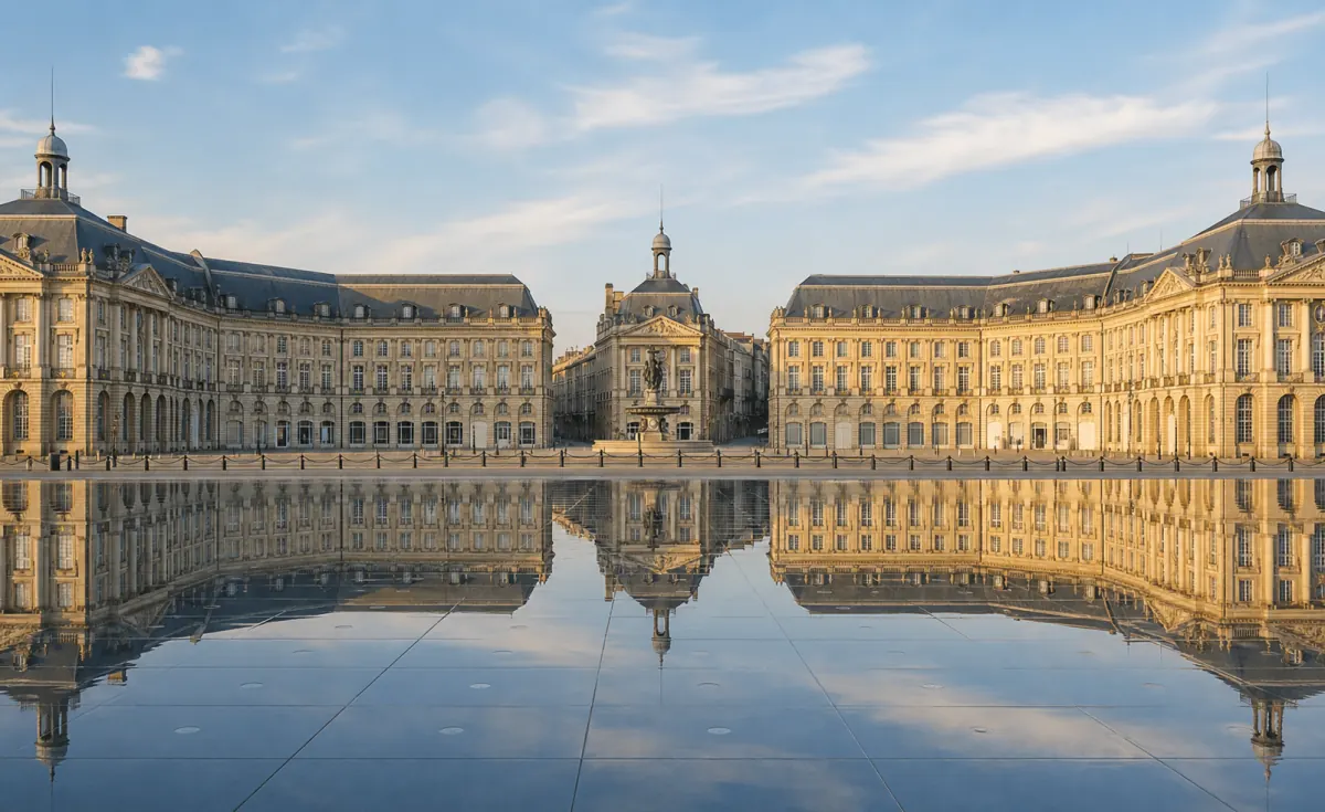 Vue de Bordeaux