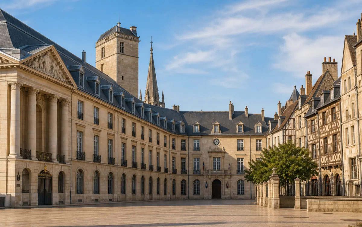 Vue de Dijon