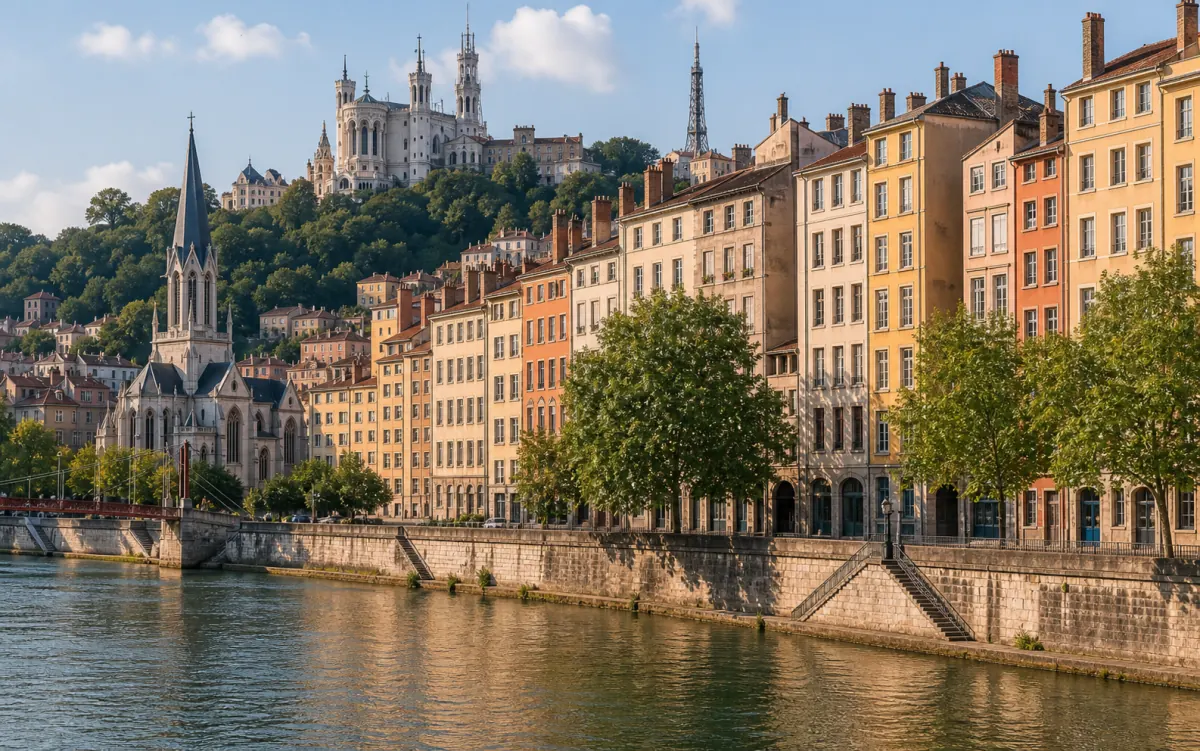 Vue de Lyon