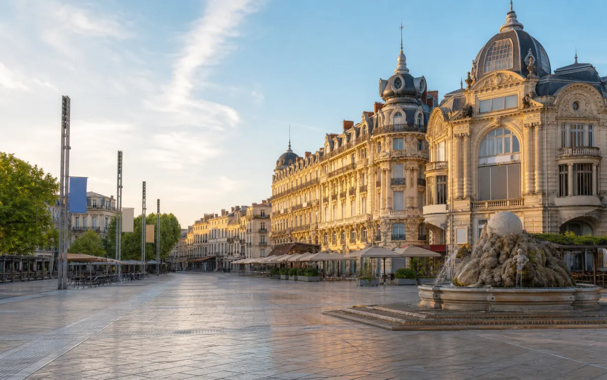 Vue de Montpellier