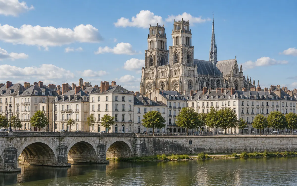 Vue de Orléans