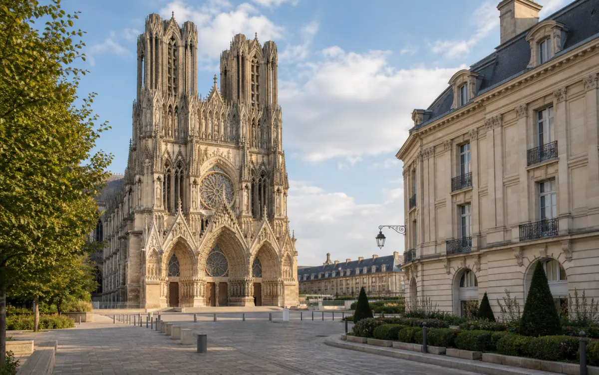 Vue de Reims