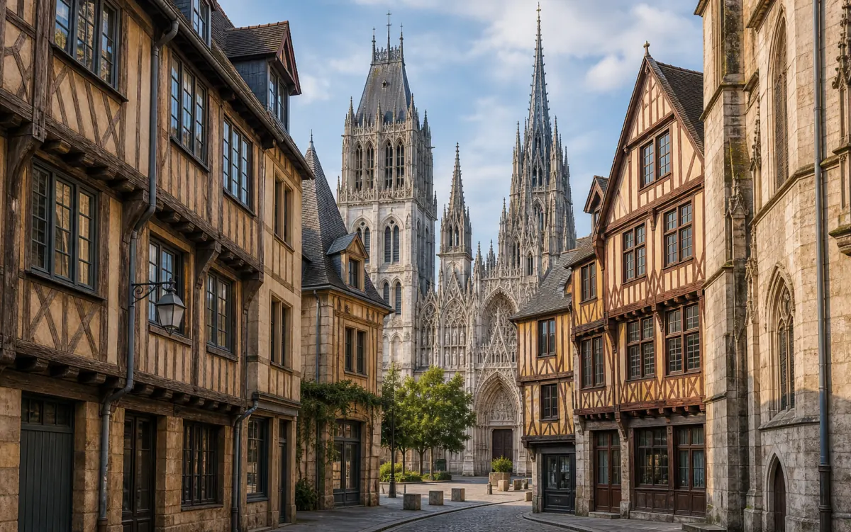 Vue de Rouen