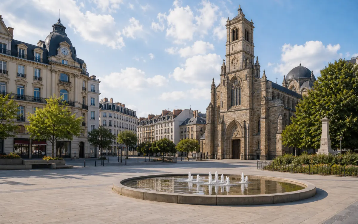 Vue de Saint-Étienne