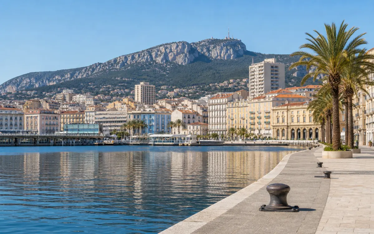 Vue de Toulon