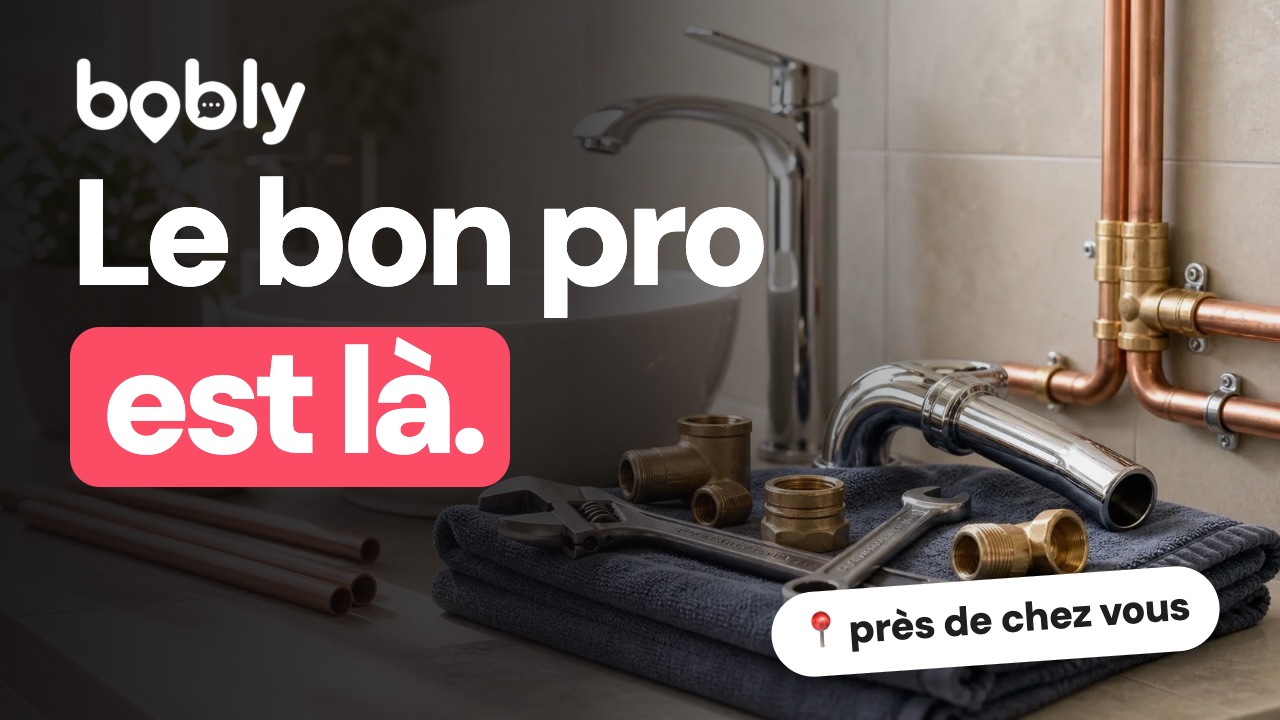 Bobly : trouvez le bon pro près de chez vous. Et gardez-le.